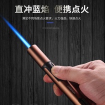 Moxibustion new artifact special cylindrical metal point cigar kitchen windproof straight flush igniter household electronic introduction