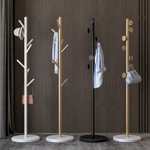 Marble Cloister Hood Bedroom Inner Simple Home Clotheshorse Floor Light Lavish Single Pole Type Containing Hanging Clothes Hanging Bag Rack