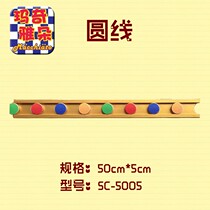 Tibetan decoration carved decoration decoration home decoration material round line painted plastic steel with line Board