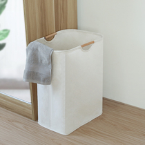 Simple dirty clothes storage basket dirty clothes basket Japanese dirty clothes basket foldable home waterproof clothes basket