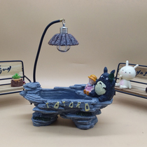 Creative personality with lantern chincho ashtray office living room ornaments light luxury boyfriend trend birthday gift home