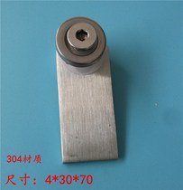 304 stair railing guardrail handrail column fittings stainless steel glass clip glass connecting claw piece ears