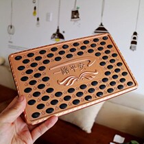 Car pedal thickened wear-resistant anti-slip pad brake throttle pedal cab foot pad stainless steel non-slip pedal