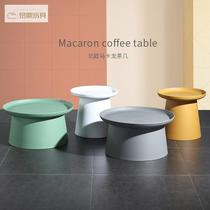 Nordic Round Tea Table Minima Net Red Ins Personality Bedroom Tea Table Creative Living Room Edge A Few Outdoor Balcony Tables