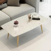 Marble tea table light extravagant modern minimalist rectangular table simple home square table small family dining room tea table