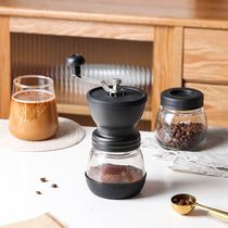 Coffee machine Household small manual coffee bean grinder Automatic household grinder Hand small bean grinder