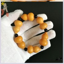 Natural gourd hand string Special small boutique Wen play Caoli Gold handmade hand twist play bracelet handheld pendant