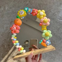 Full body mirror diy decorative materials mirror edge decoration cream glue diy small accessories mirror edge modified mud