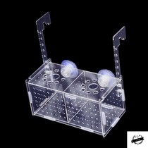 Fish tank isolation box acrylic Peacock Arhan turtle isolation box shrimp partition box rubber ring breeding box fish tank incubator box