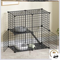 Cat empty cage family cat villa can be placed in cat litter indoor large double-decker cat nest house free space Cat House