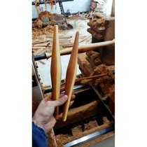 Jujube wood solid fish belly rolling pin old Tongguan meat buns white Jiamo biscuits rolling pin dumpling kitchen utensils