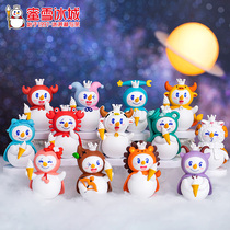 Honey snow ice city Snow King twelve Constellation series blind box hand doll New Year gift 2021 net red New