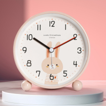 Alarm clock for children and girls students with special desktop set table bed wake up artifact 2021 New Silent clock clock clock