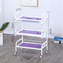Beauty trolley beauty salon special instrument small shelf car family rack nail art car embroidery car tool car