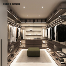 Customized Backmount Modern Light Luxury All-House Customized Backroom Clothes