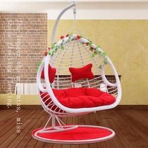 Hanging basket Rattan chair Birds Nest Balcony Hanging chair Swing Single double hammock Adult indoor and outdoor lazy sunscreen courtyard cradle