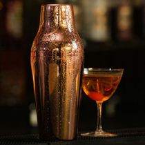 Boston Shaker bar legend rose gold version French two-stage Shaker Shaker mug