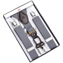 Sun British suspenders mens clip suspenders retro trousers shirt shirt knot wedding groomsmen group elastic non-slip shoulder straps