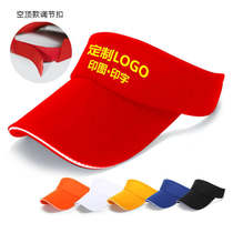 2021 new empty cap custom LOGO childrens empty roof sun hat custom men and women group advertising cap printing