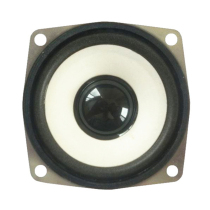 2 5 inch LS66W-5-R8 8 Euro 2W Outer magnetic 40 Magnetic 90dB white Blister Paper Basin Equipment Full Frequency Horn 4V
