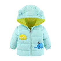 Anti-season children's down cotton-padded jacket small boys coat girls cotton-padded jacket baby baby warm cotton-padded jacket autumn and winter