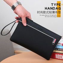 Hong Kong I TGREG mens hand held bag Canvas Handbag Casual Large Capacity Nylon Envelope Bag New hand carrying bag