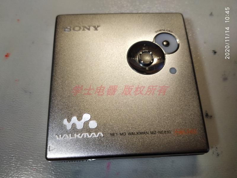 SONY MZ-NE810 NETMD 64X High Speed Download D-amp Digital Amplification Technology TYPE-S