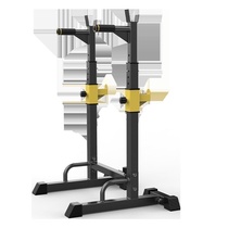 Combination intelligent multi-function separation bracket Bed sheet flat push bench press bed Bench press squat one-piece weightlifting frame dumbbell stool