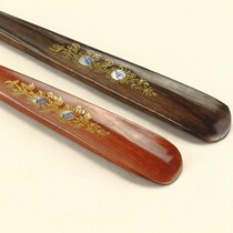 Small shoes small household shoes pull artifact old lazy people carry shoes solid wood shoes long wearing shoes