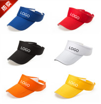 Empty hat tide summer tennis men's and women's sun shade sunscreen marathon running custom logo headless sun hat