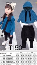 The pattern of meat dumplings T150 sweater radish pants knitted material set pattern