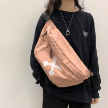 Canvas Chest Bag Men Sports Minima Day Series Ins Tide Cards Large Capacity Single Shoulder Diagonal Satchel Women Riding Dead Flying Bag