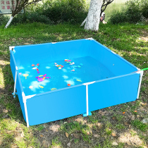 Bracket swimming pool home children adult private large padded outdoor courtyard folding fishing fish farming pool