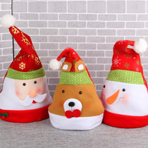 Christmas hat mens girls kindergarten children dress up for adults Christmas decorations Santa Claus hats