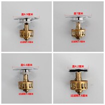 roca leggis bathtub underwater drainer bounce plug lid full copper wire controlled-hand handwheel accessories with filter screen
