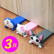 Cartoon Creative Door door block door block door silicone door anti-collision door-bump door-to-door wedge cute door blocker
