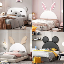Children's creative cartoon bedside tatami bedside soft bag backrest self-adhesive children's room soft bag headboard bedside stickers