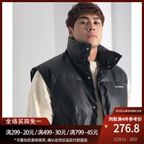 BLUESFLY vest men 2021 new windproof warm tooling horse clip autumn and winter trend burst coat