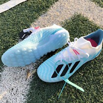 Adi Messi Falcons X Boy C Roof football shoes Mens tf Nails Ag Long Nails Training Elementary School Students Little Li Zi Zhenis
