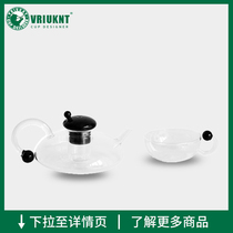 Glass kettle Home Heating Ins High Face Value Tea Water Filter Cold Kettle Suit Upscale Transparent Wellness Pot