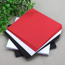 White Kraft paper origami black handmade origami white origami 80g rose origami square paper cut material DIY