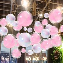 Transparent Ball AIR HANGING ACCESSORIES SHOP PLACEMENT CREATIVE BEAUTY SALON ROOF CEILING SUSPENDED CEILING HANGING DECORATION BALL HANGING BALL