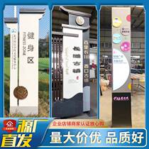 Spiritual fortress guide sign shopping mall guide sign scenic guide sign custom outdoor vertical parking lot sign