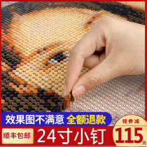 Nail painting diy custom photo portrait handmade press nail art puzzle photo creative gift pin painting