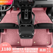 21 Porsche Cayenne Coupe Macan Paramela 718 Taycan full surround car mat