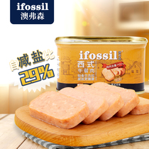 ifossil auverson ham lunch meat canned pork instant noodles partner hot pot breakfast dinner ready-to-eat cooked food