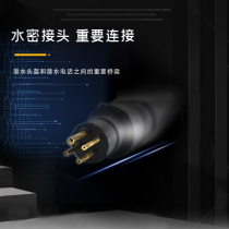 Special accessories for watertight joint diving helmet telephone