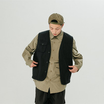 FORN3 autumn new neutral vest waistcoat day fishing wind cityboy multi-bag tooling vest men