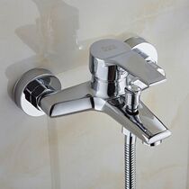 Adapted to Jiu Mu shower faucet bathroom switch triple hot and cold faucet hidden bath bath mixing valve electric heating