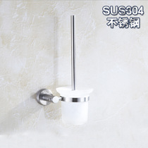 Cleaning brush 304 stainless steel long handle toilet brush Toilet cleaning brush Wall-mounted toilet toilet brush